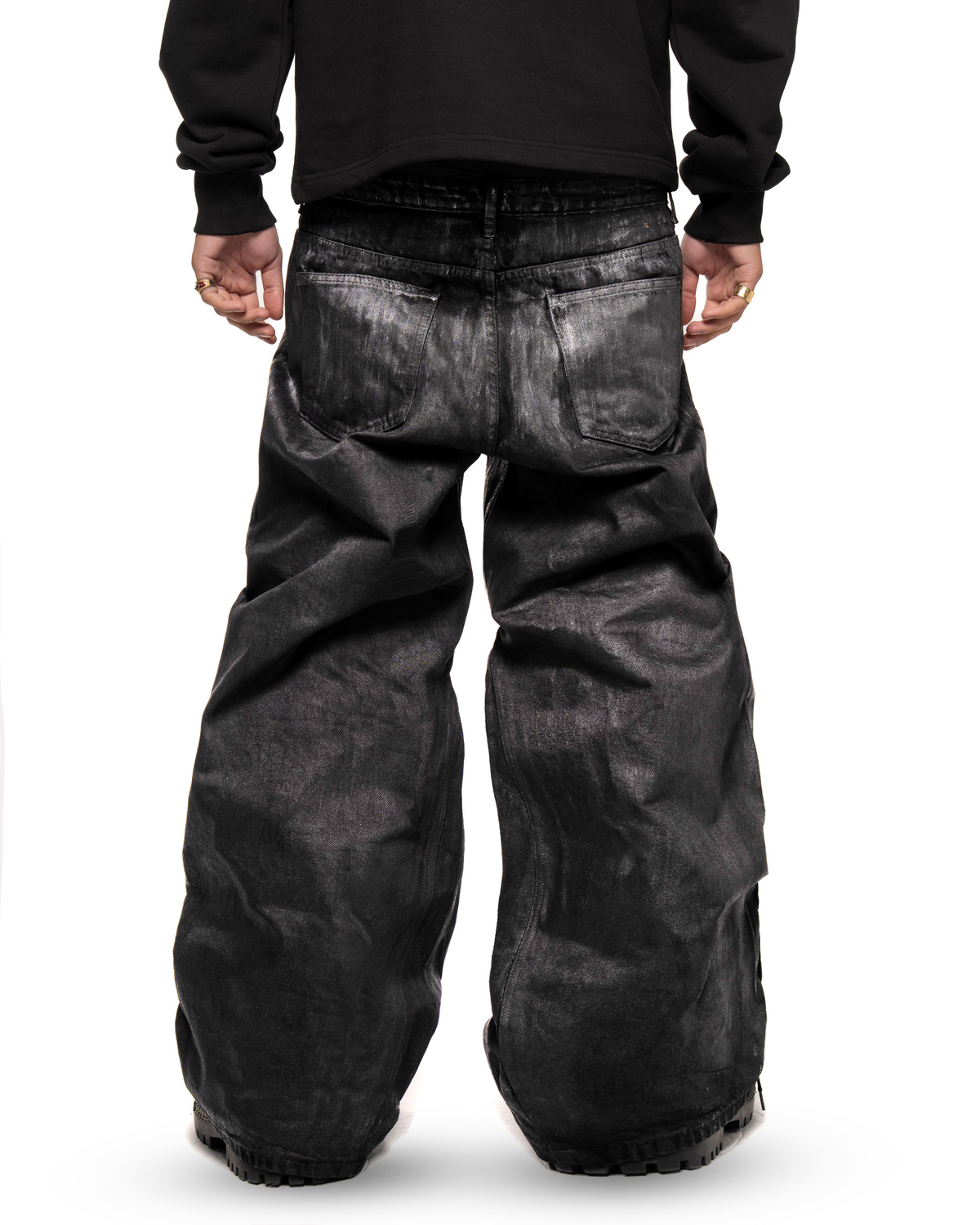 (V2) Luster Waxed Jeans