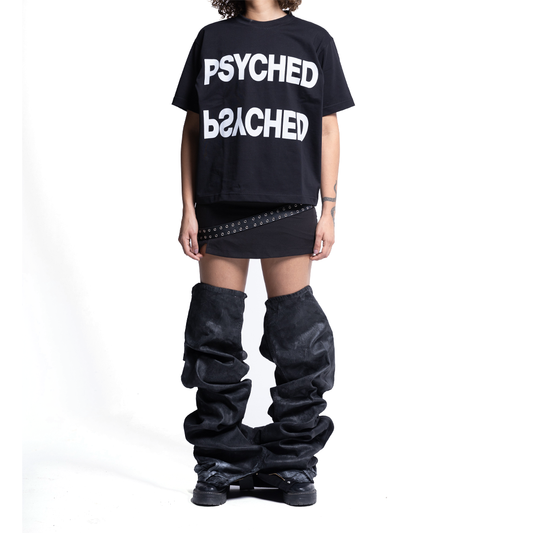 "PSYCHED"  T-SHIRT